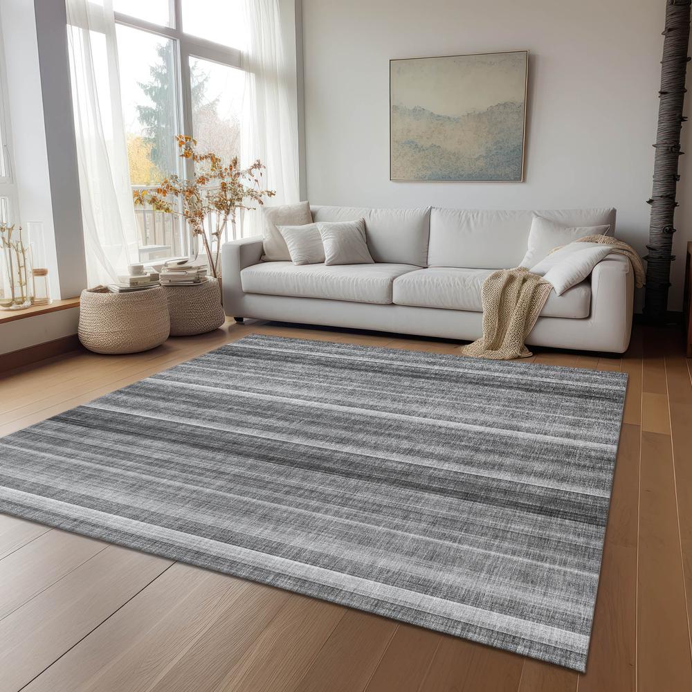 Chantille ACN543 Gray 5' x 7'6" Rug. Picture 7