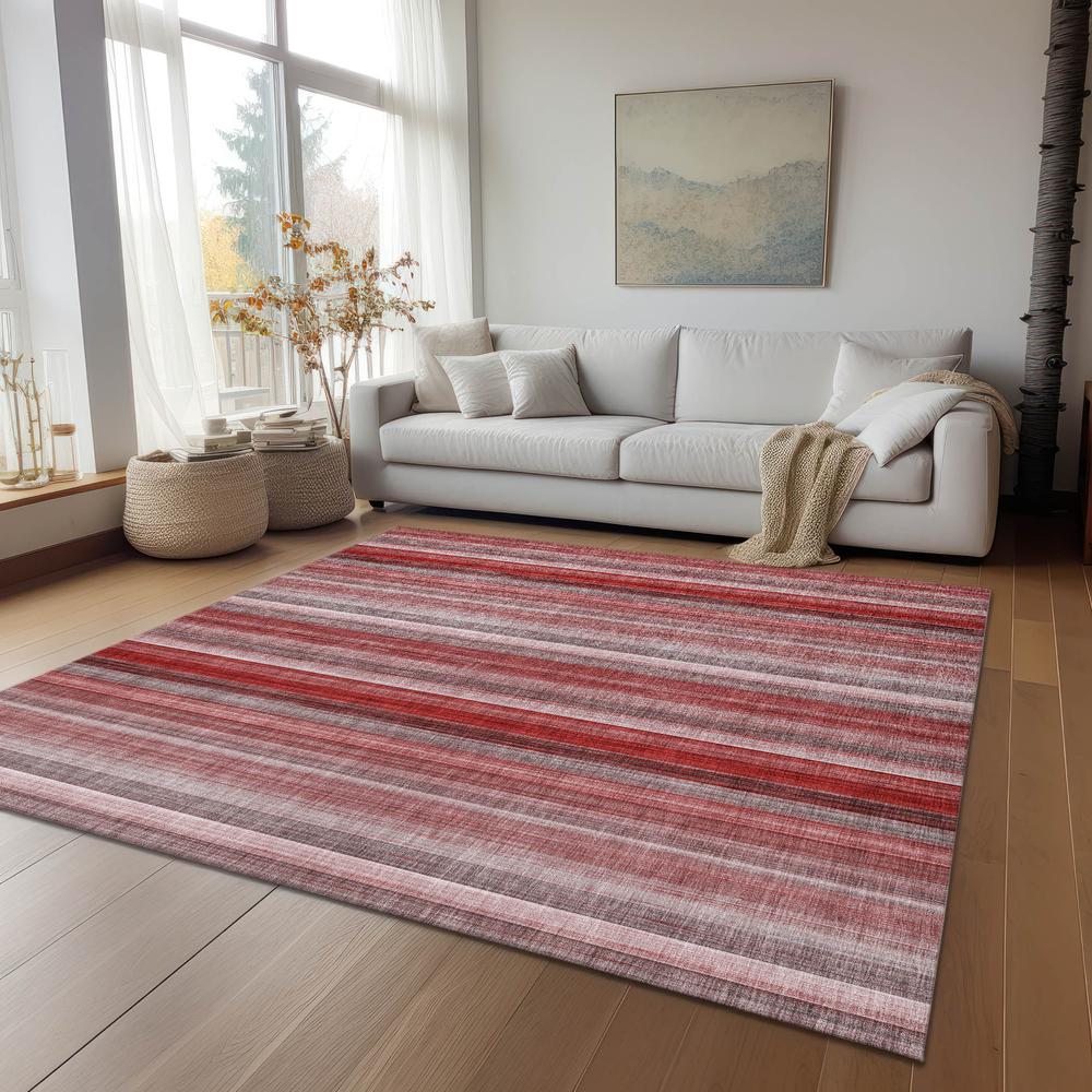 Chantille ACN543 Red 5' x 7'6" Rug. Picture 8