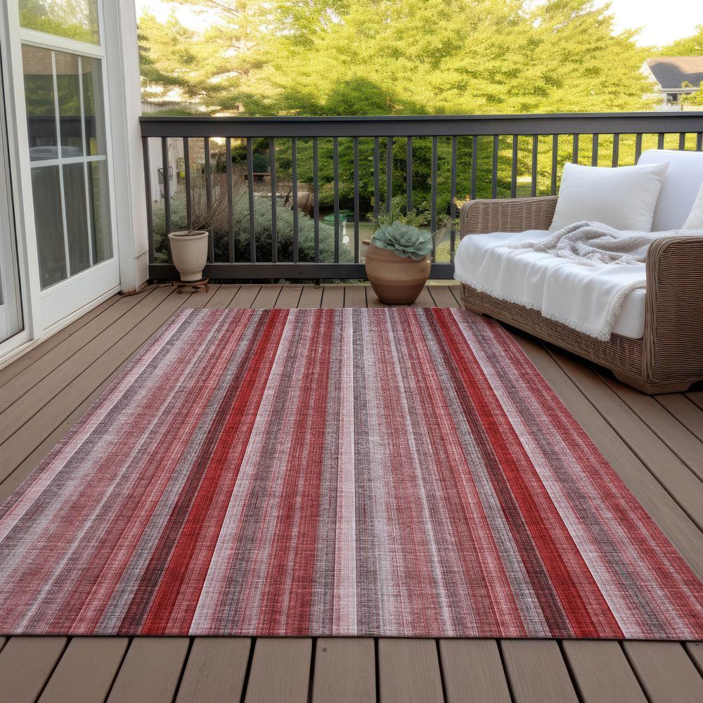 Chantille ACN543 Red 5' x 7'6" Rug. Picture 9