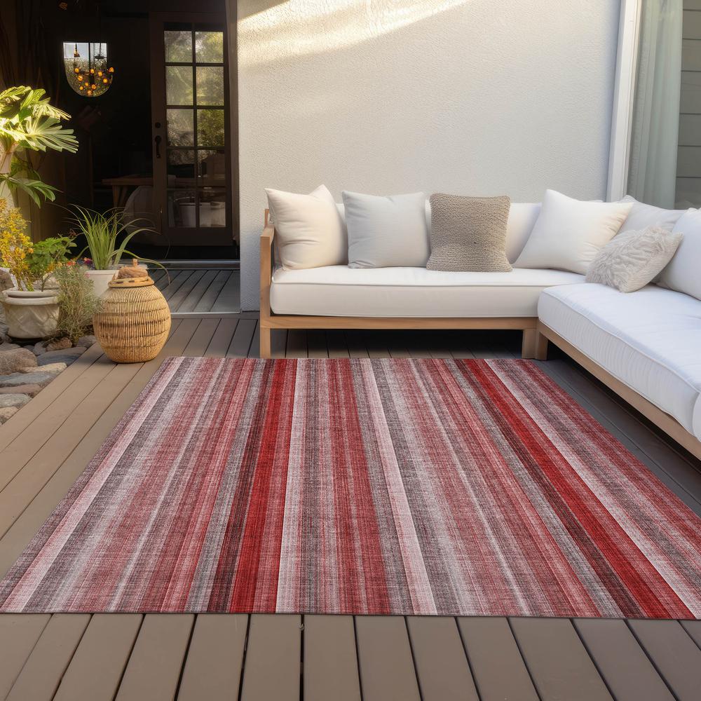 Chantille ACN543 Red 5' x 7'6" Rug. Picture 10