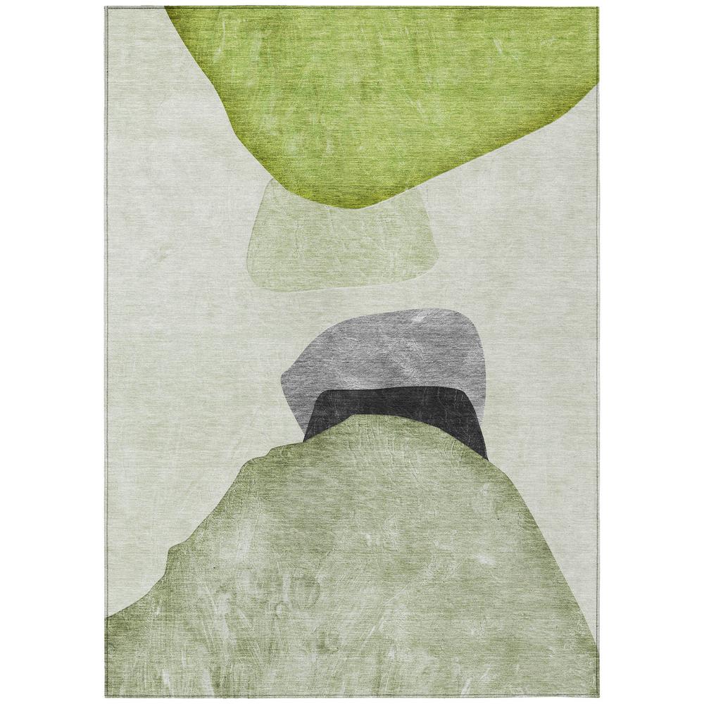 Chantille ACN547 Green 5' x 7'6" Rug. Picture 1