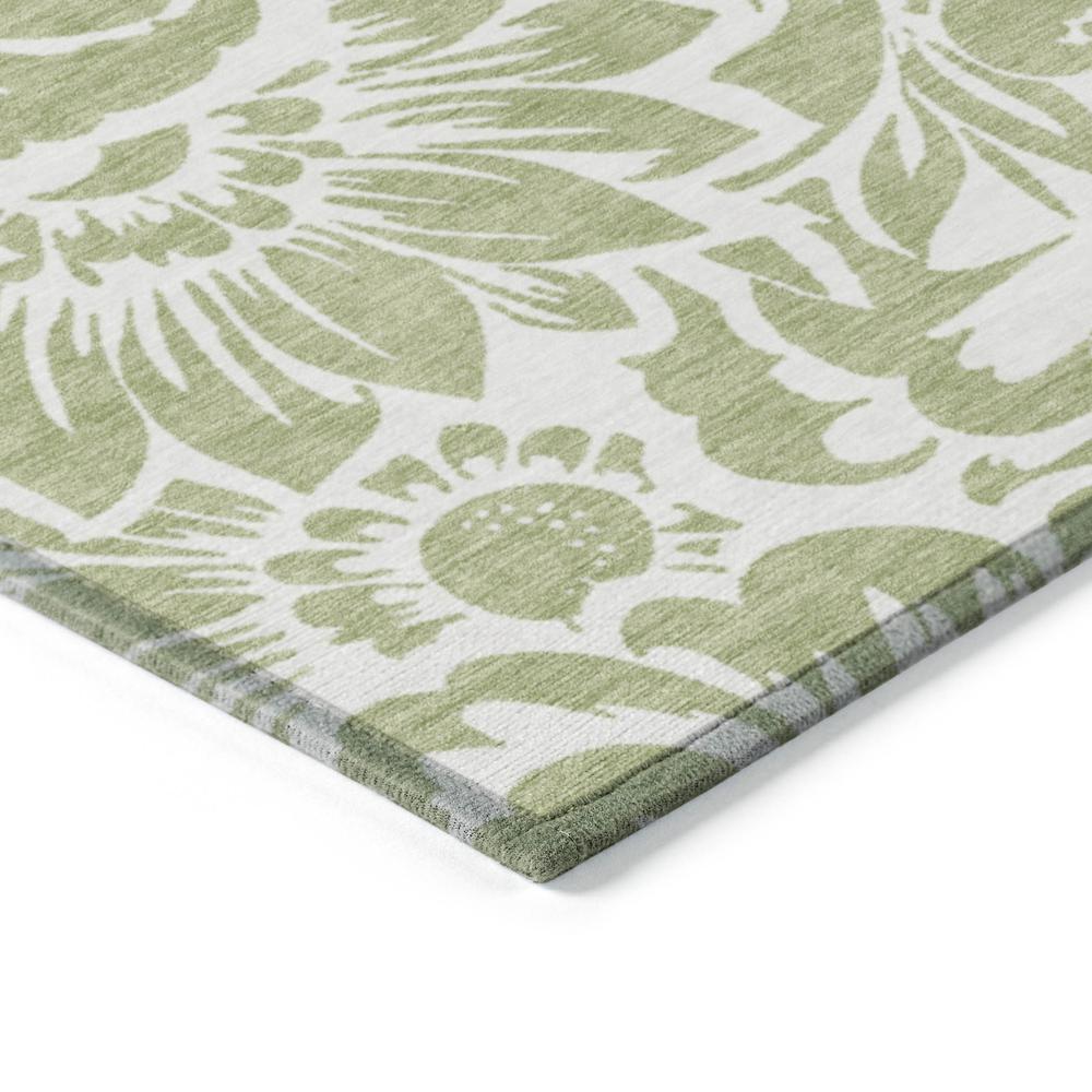 Chantille ACN551 Green 2'6" x 3'10" Rug. Picture 3