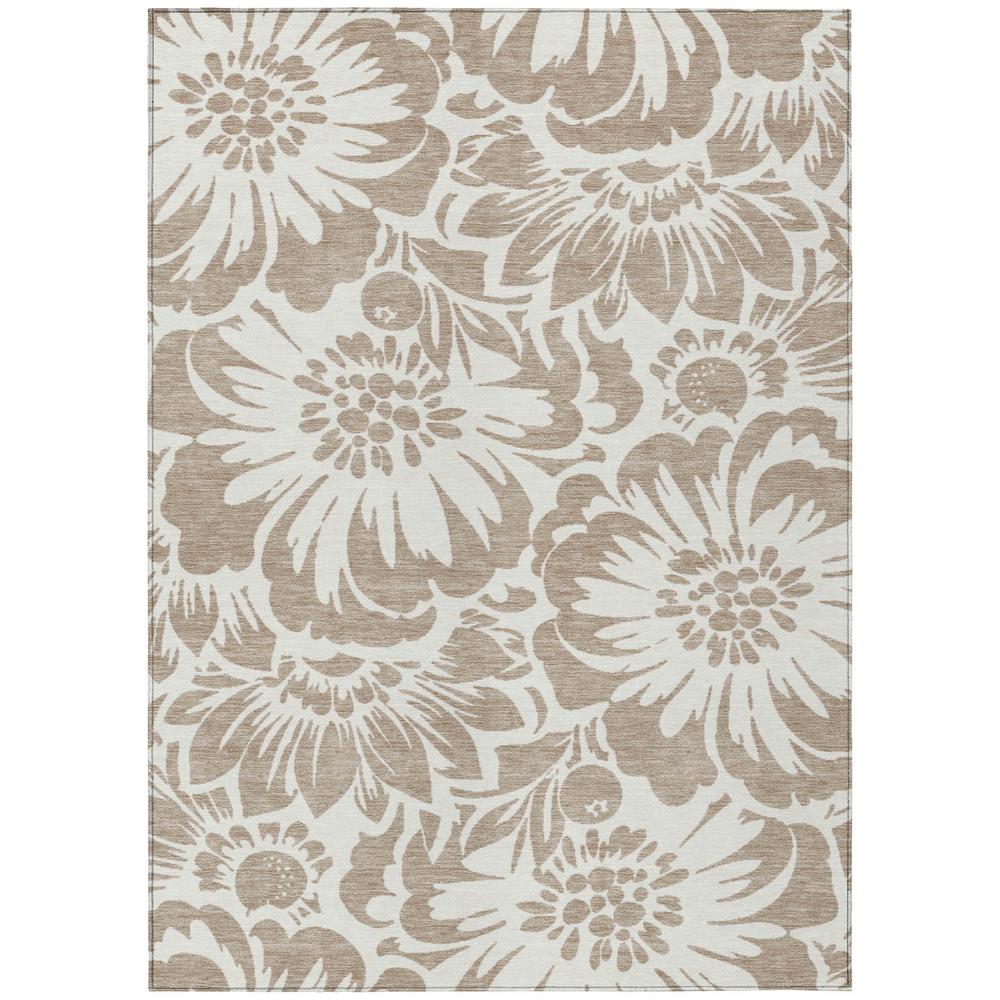 Chantille ACN551 Brown 5' x 7'6" Rug. Picture 1