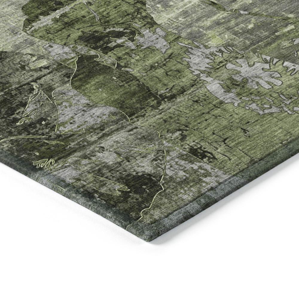 Chantille ACN555 Green 2'6" x 3'10" Rug. Picture 3