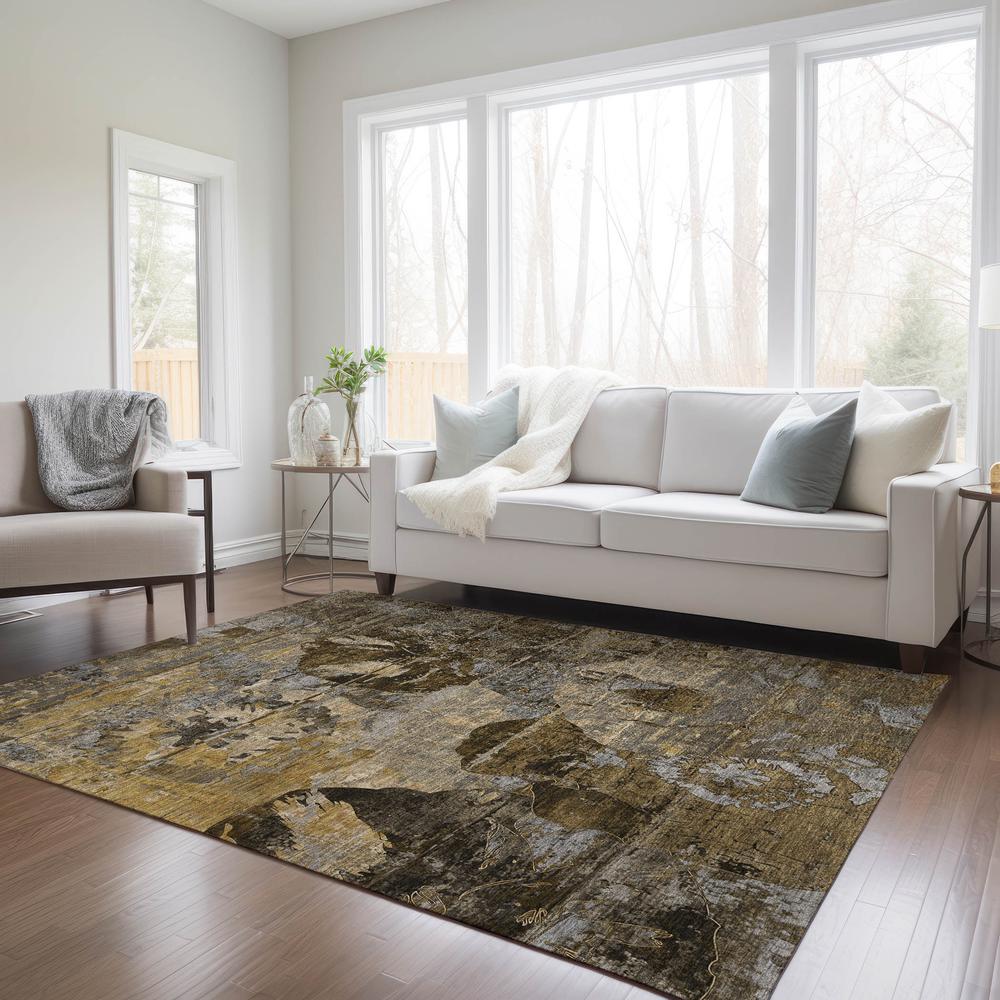 Chantille ACN555 Brown 5' x 7'6" Rug. Picture 6