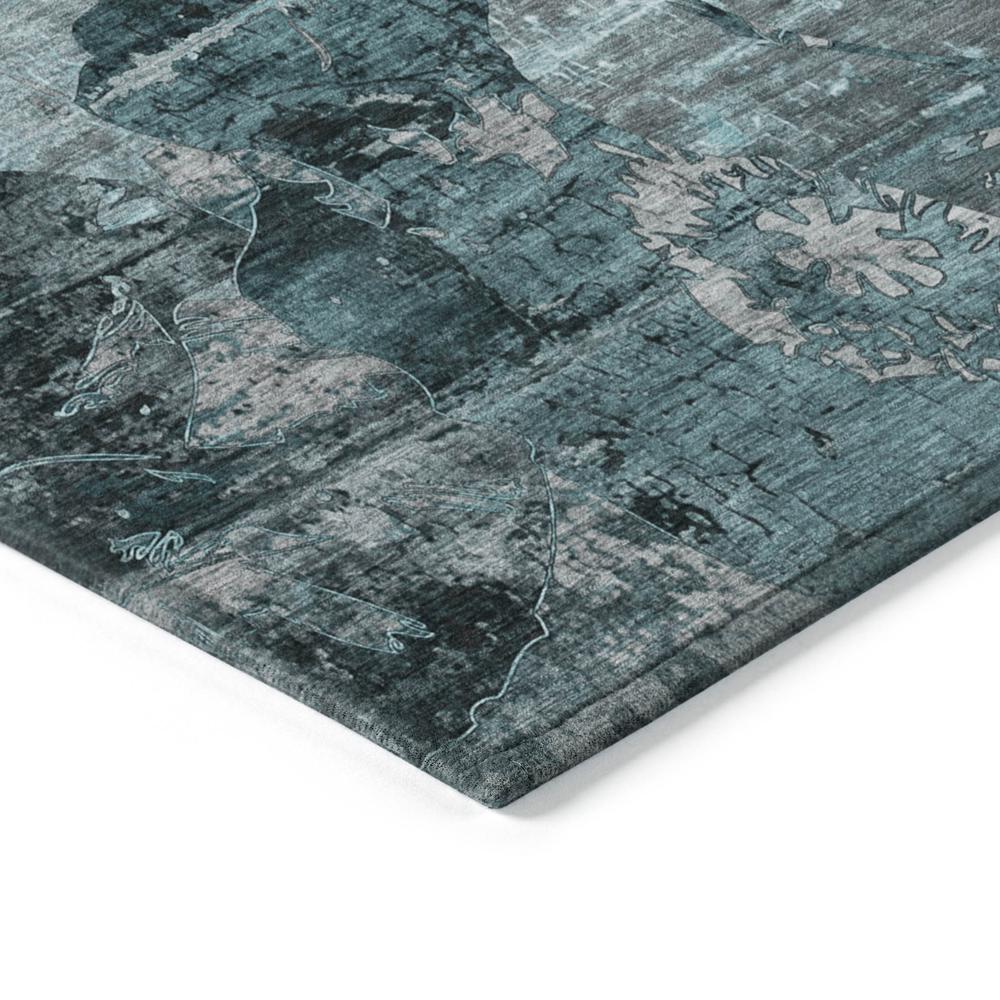 Chantille ACN555 Teal 2'6" x 3'10" Rug. Picture 4