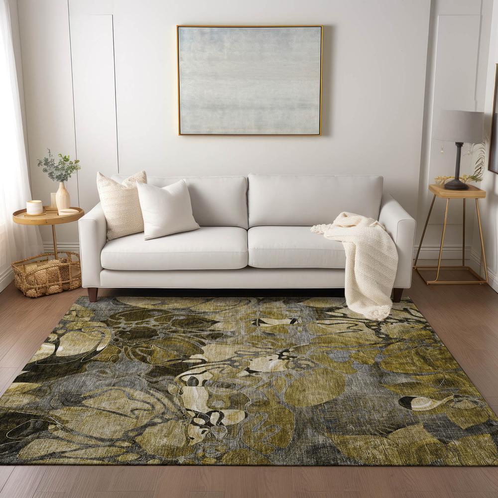 Chantille ACN558 Brown 5' x 7'6" Rug. Picture 6
