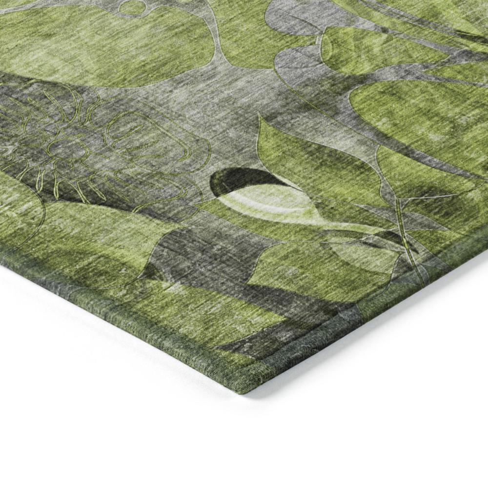 Chantille ACN558 Green 2'6" x 3'10" Rug. Picture 3