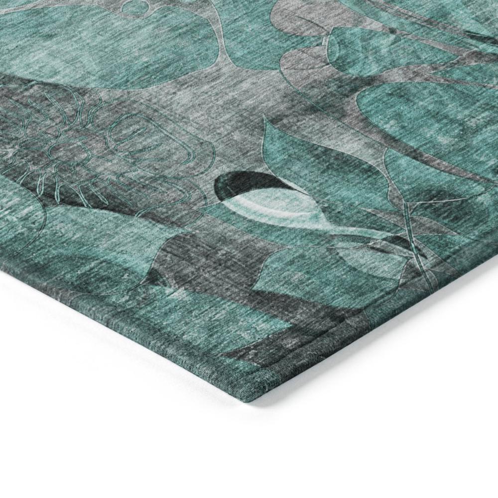 Chantille ACN558 Teal 2'6" x 3'10" Rug. Picture 3
