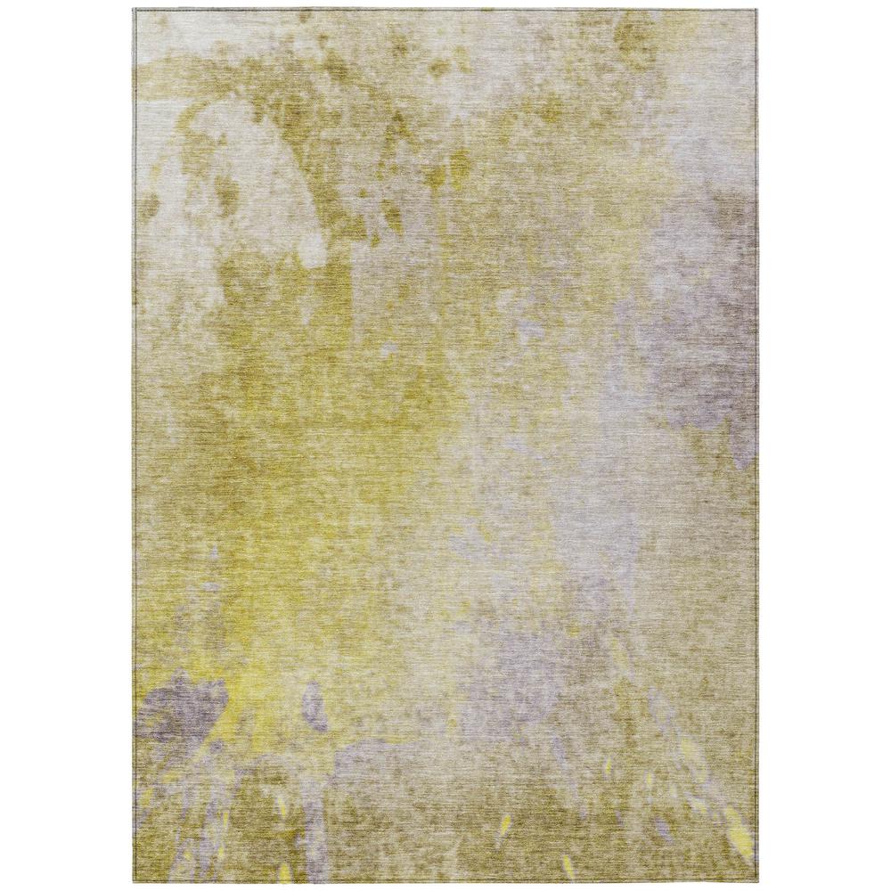 Chantille ACN562 Gold 5' x 7'6" Rug. Picture 1