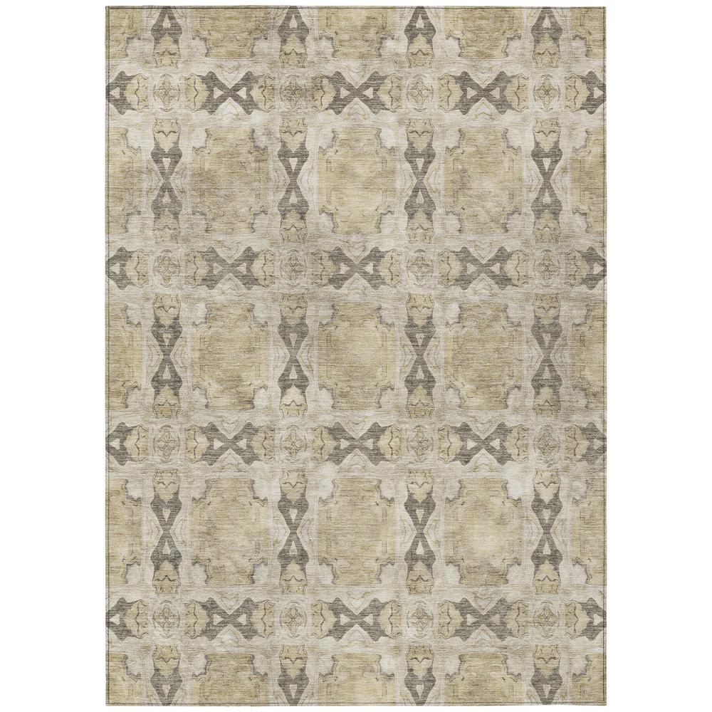 Chantille ACN564 Brown 5' x 7'6" Rug. Picture 1