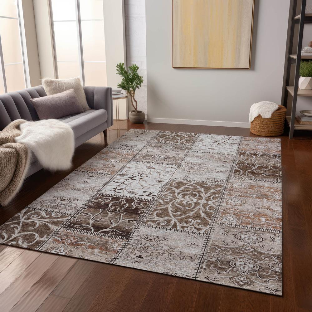 Chantille ACN566 Brown 5' x 7'6" Rug. Picture 8