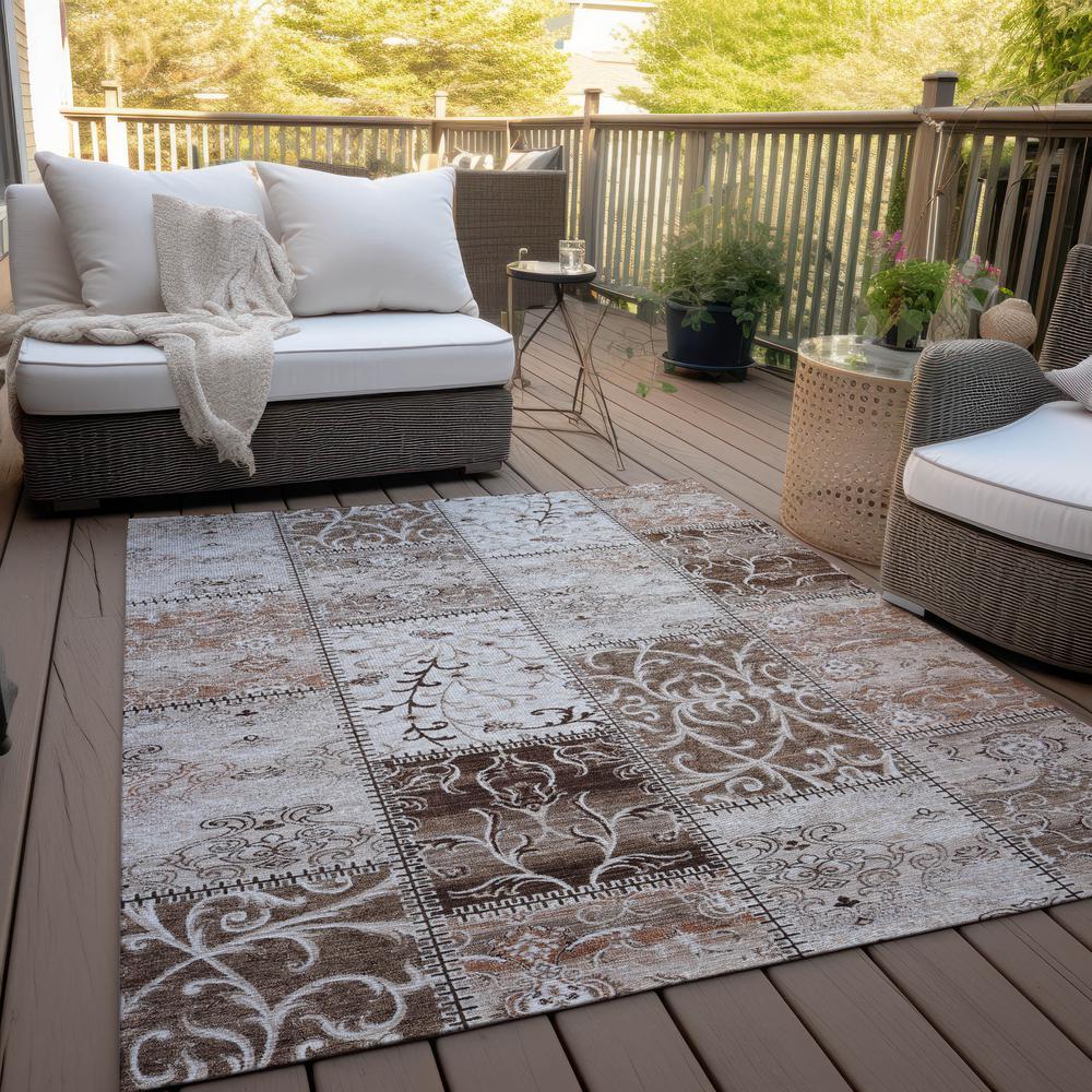 Chantille ACN566 Brown 5' x 7'6" Rug. Picture 9