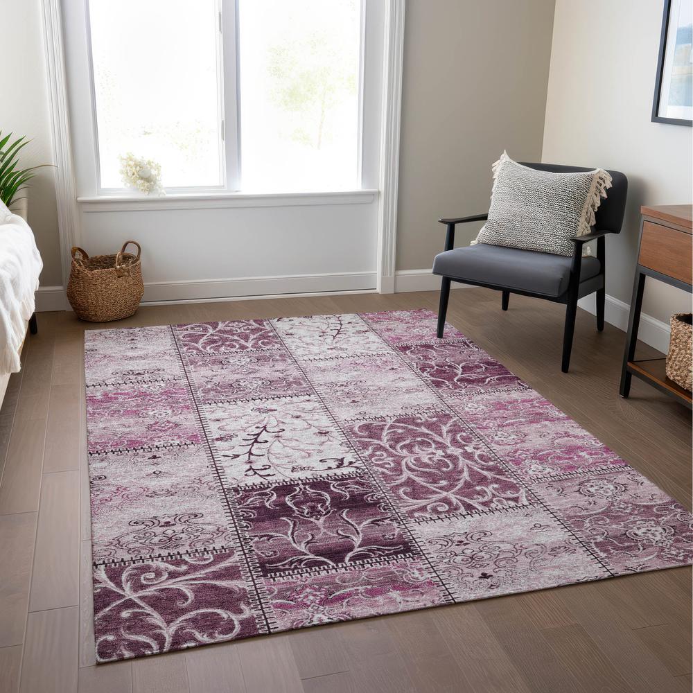 Chantille ACN566 Red 5' x 7'6" Rug. Picture 8