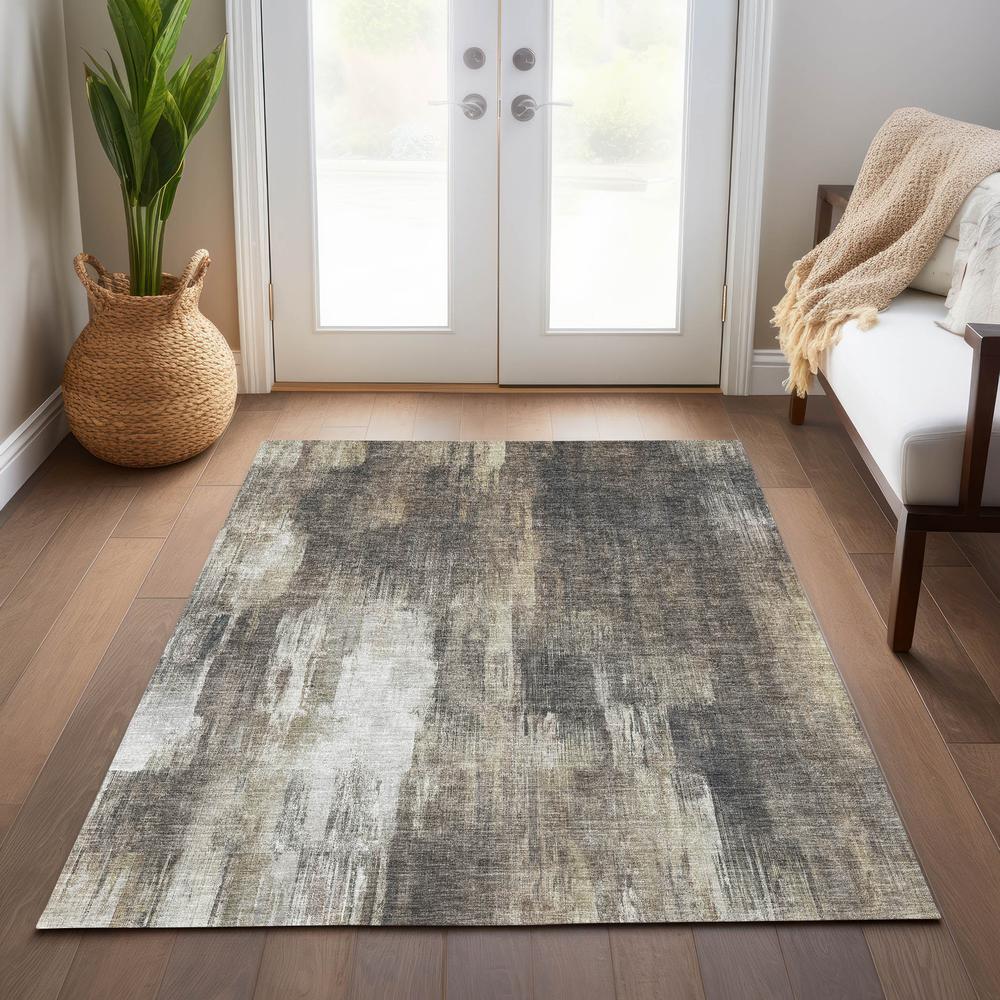Chantille ACN567 Brown 5' x 7'6" Rug. Picture 7