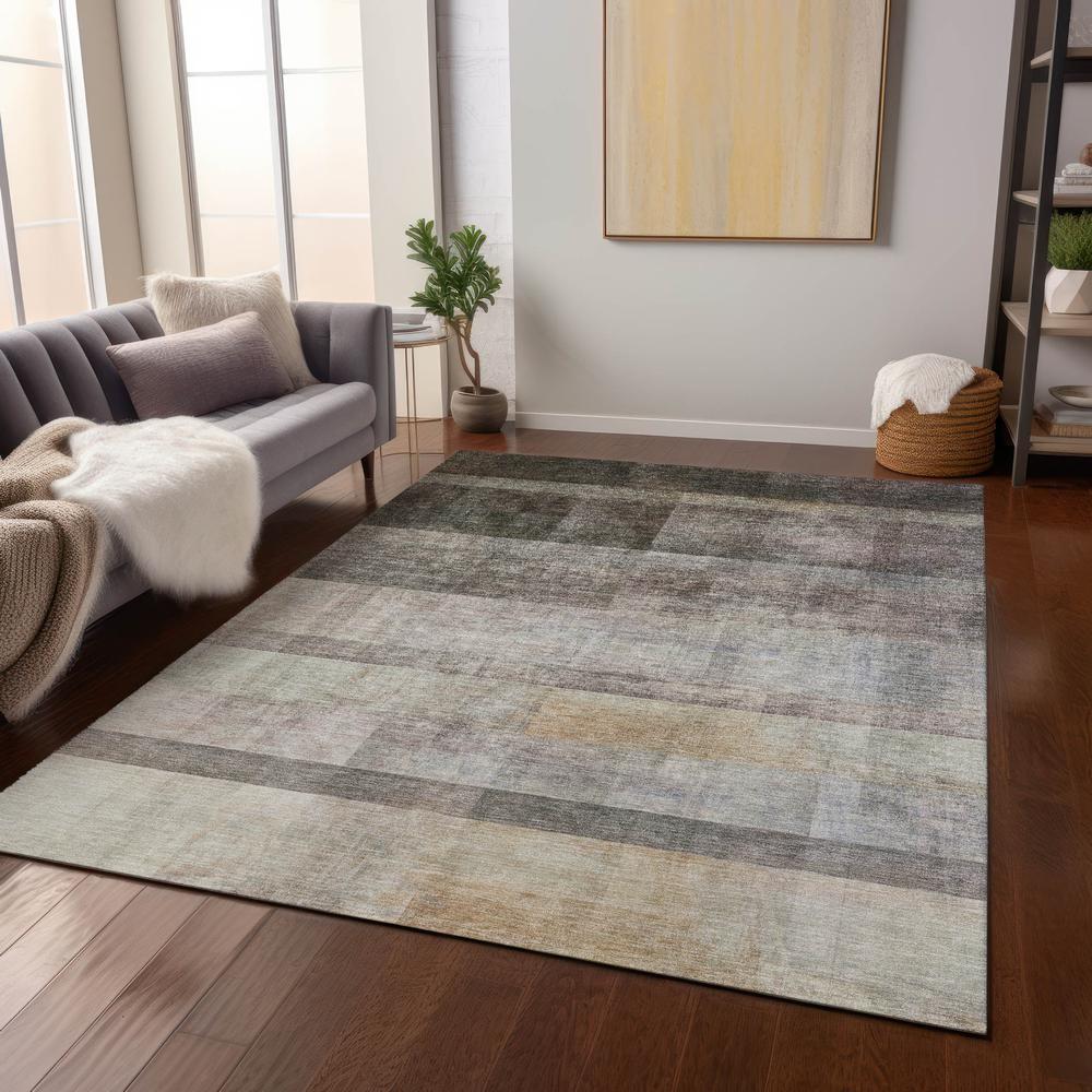Chantille ACN568 Brown 5' x 7'6" Rug. Picture 7