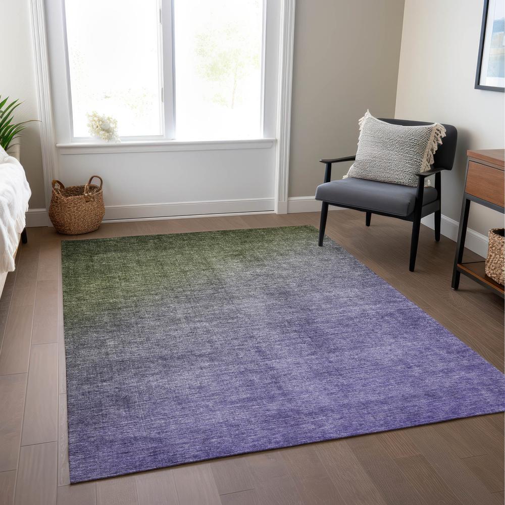 Chantille ACN569 Green 5' x 7'6" Rug. Picture 7