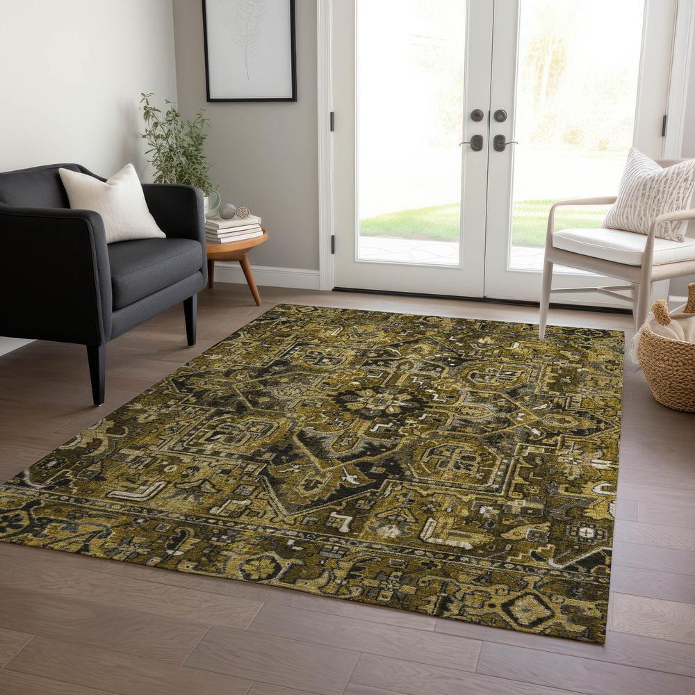 Chantille ACN570 Brown 5' x 7'6" Rug. Picture 6