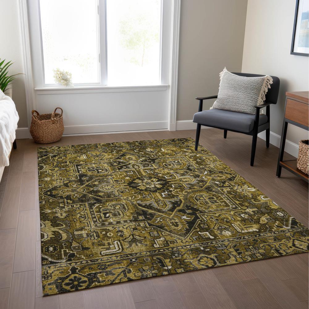 Chantille ACN570 Brown 5' x 7'6" Rug. Picture 7