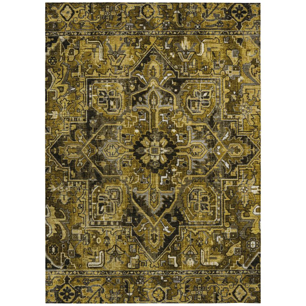 Chantille ACN570 Brown 5' x 7'6" Rug. Picture 1