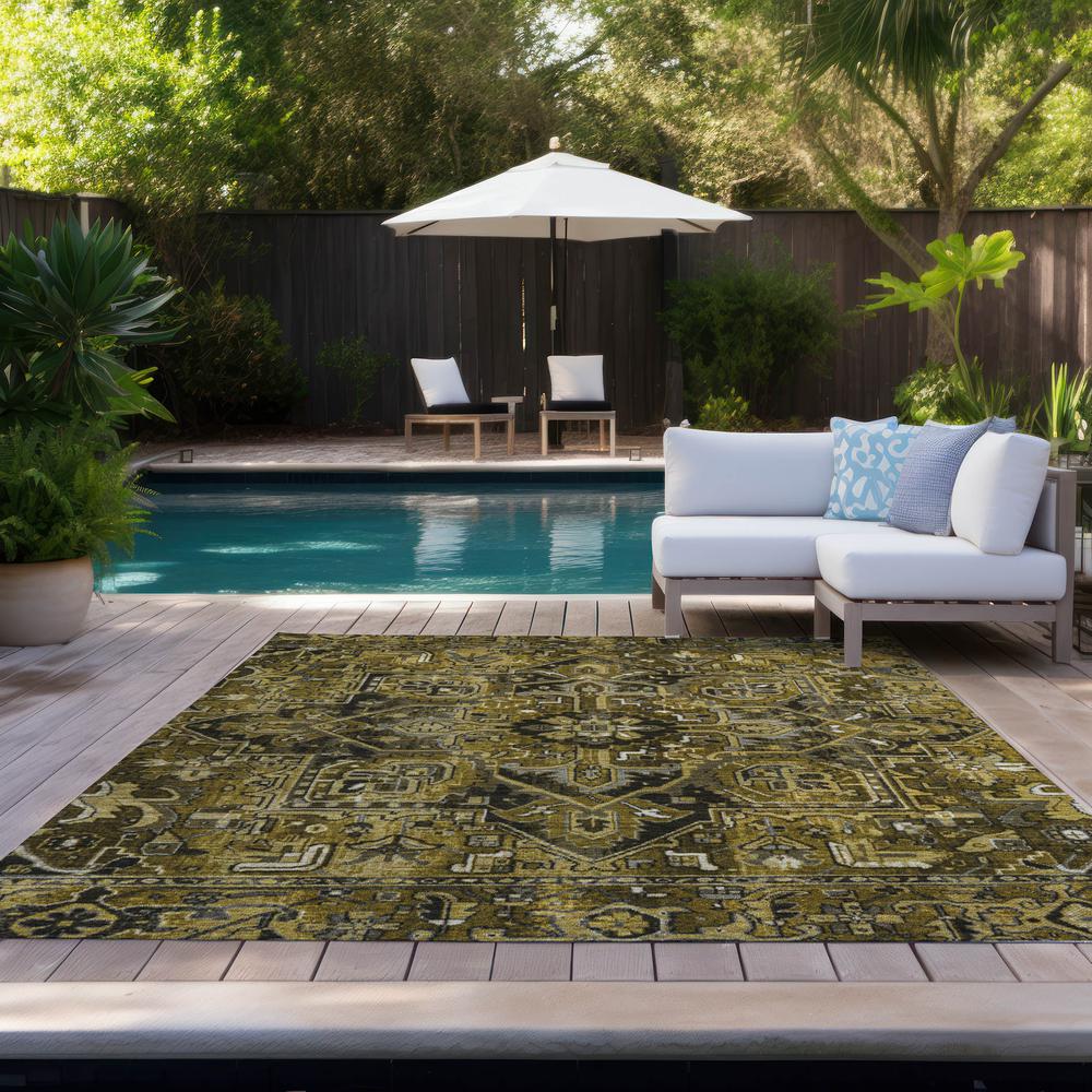 Chantille ACN570 Brown 5' x 7'6" Rug. Picture 9