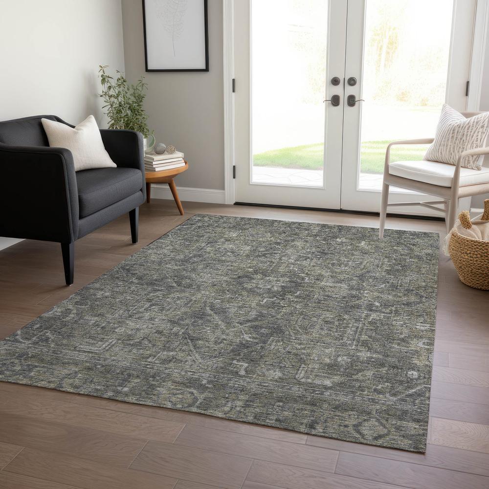 Chantille ACN571 Brown 5' x 7'6" Rug. Picture 6