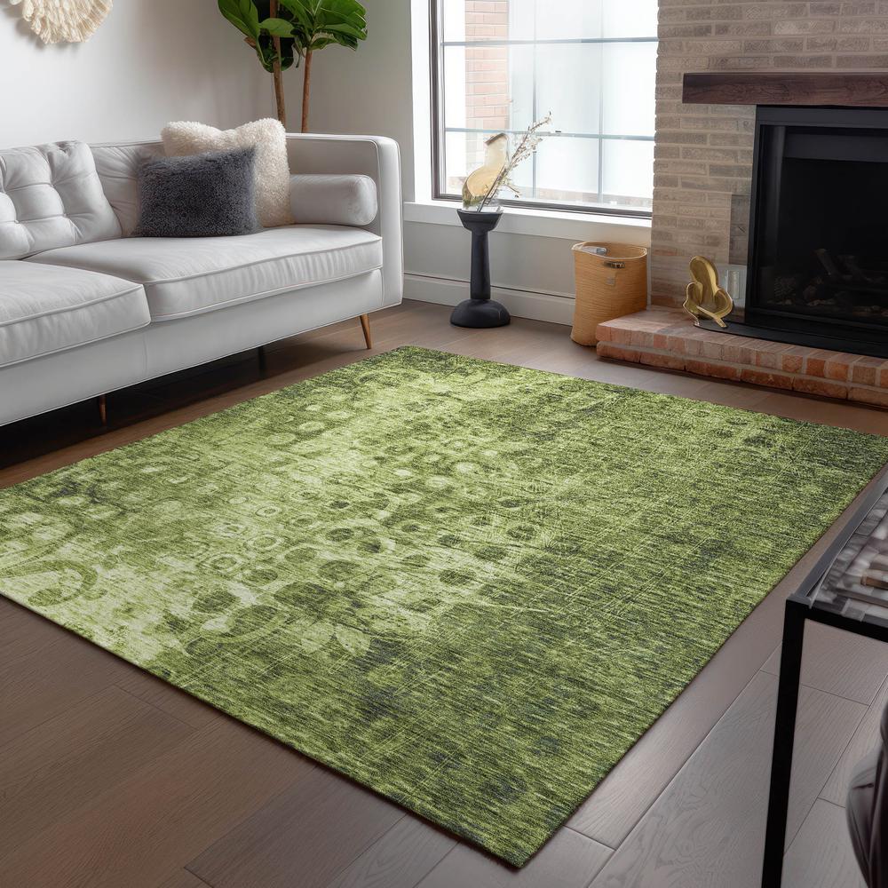 Chantille ACN577 Green 5' x 7'6" Rug. Picture 7