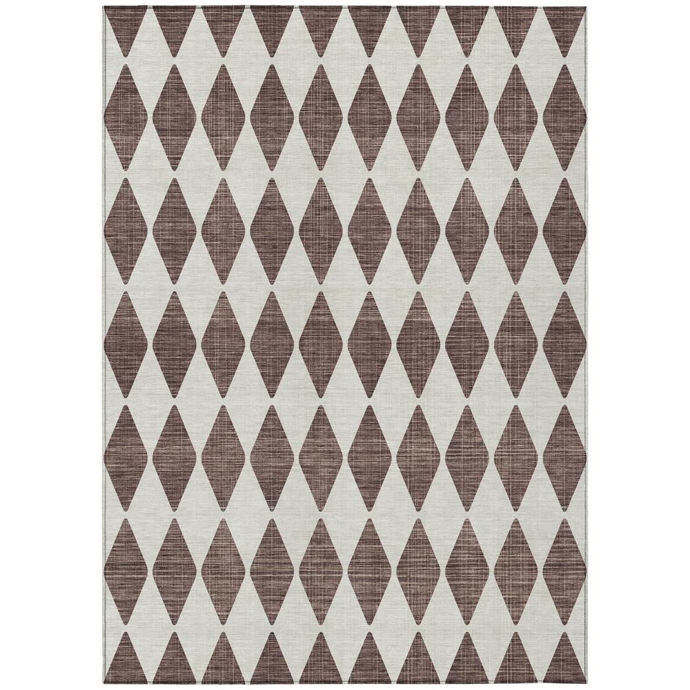 Chantille ACN578 Brown 5' x 7'6" Rug. Picture 1