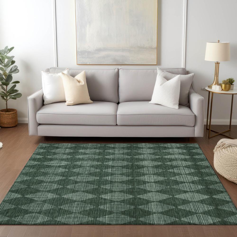 Chantille ACN578 Green 5' x 7'6" Rug. Picture 6