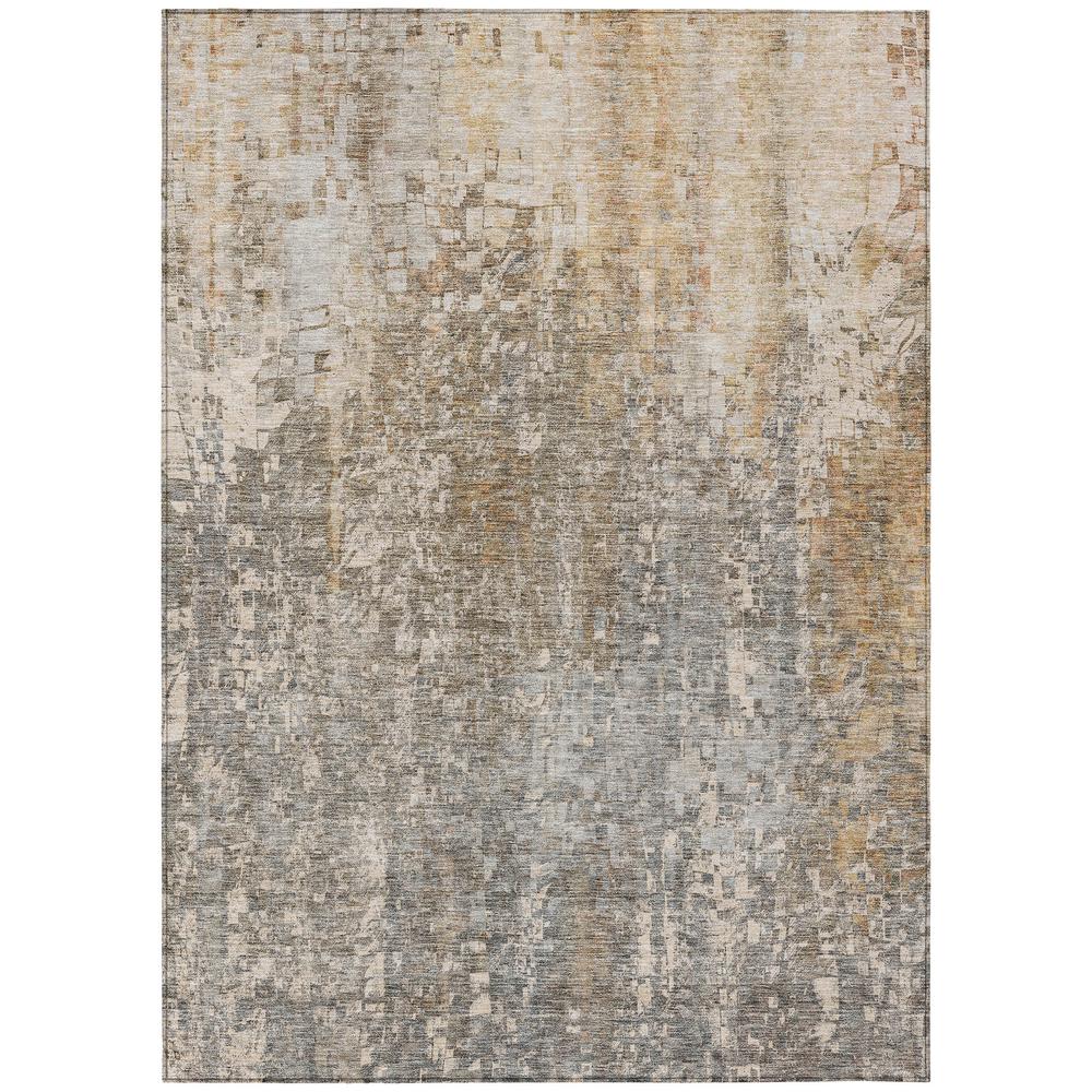 Chantille ACN581 Brown 5' x 7'6" Rug. Picture 1