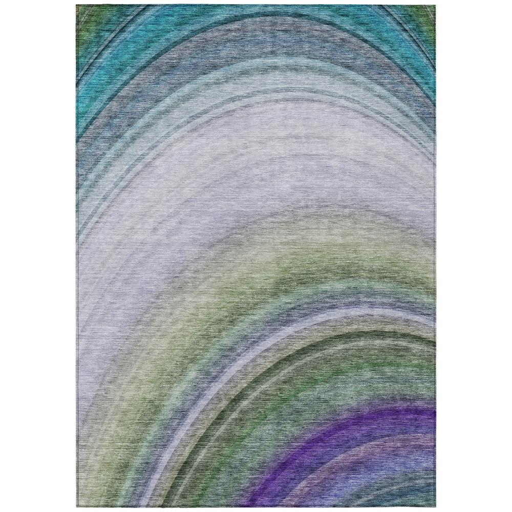 Chantille ACN584 Teal 5' x 7'6" Rug. Picture 1