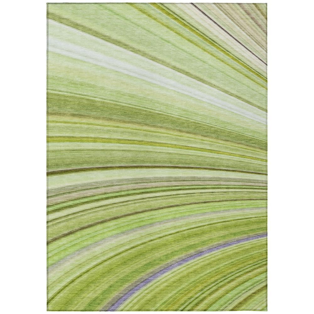 Chantille ACN585 Green 5' x 7'6" Rug. Picture 1