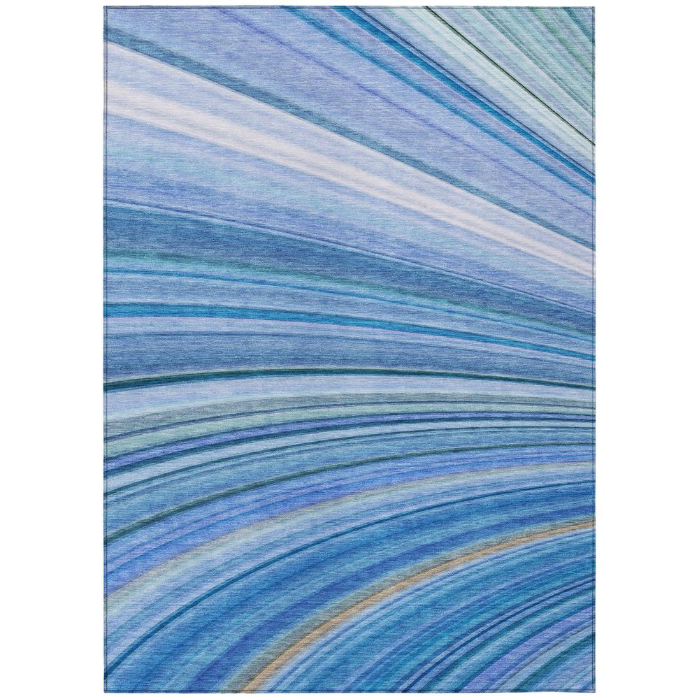 Chantille ACN585 Blue 5' x 7'6" Rug. The main picture.