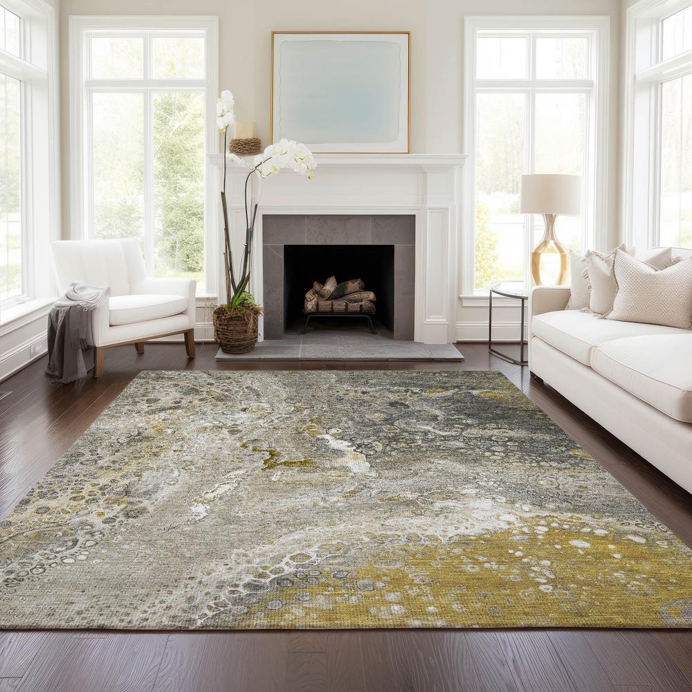 Chantille ACN588 Brown 5' x 7'6" Rug. Picture 6