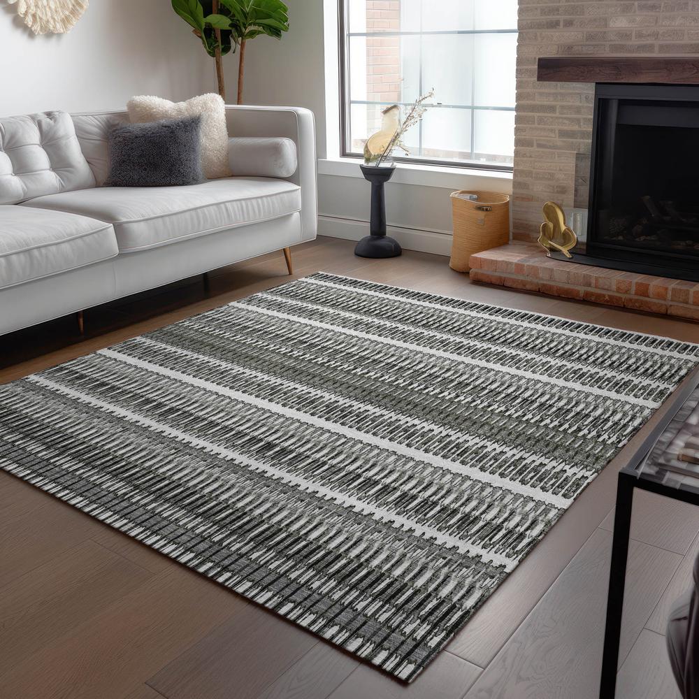 Chantille ACN589 Gray 5' x 7'6" Rug. Picture 7