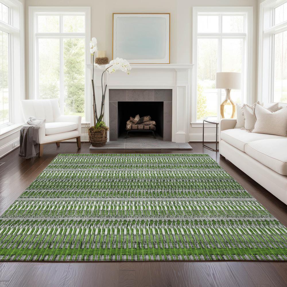 Chantille ACN589 Green 5' x 7'6" Rug. Picture 6