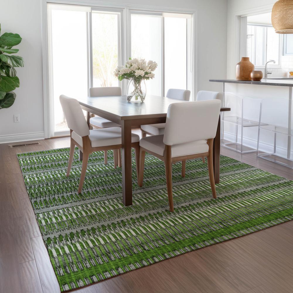Chantille ACN589 Green 5' x 7'6" Rug. Picture 7