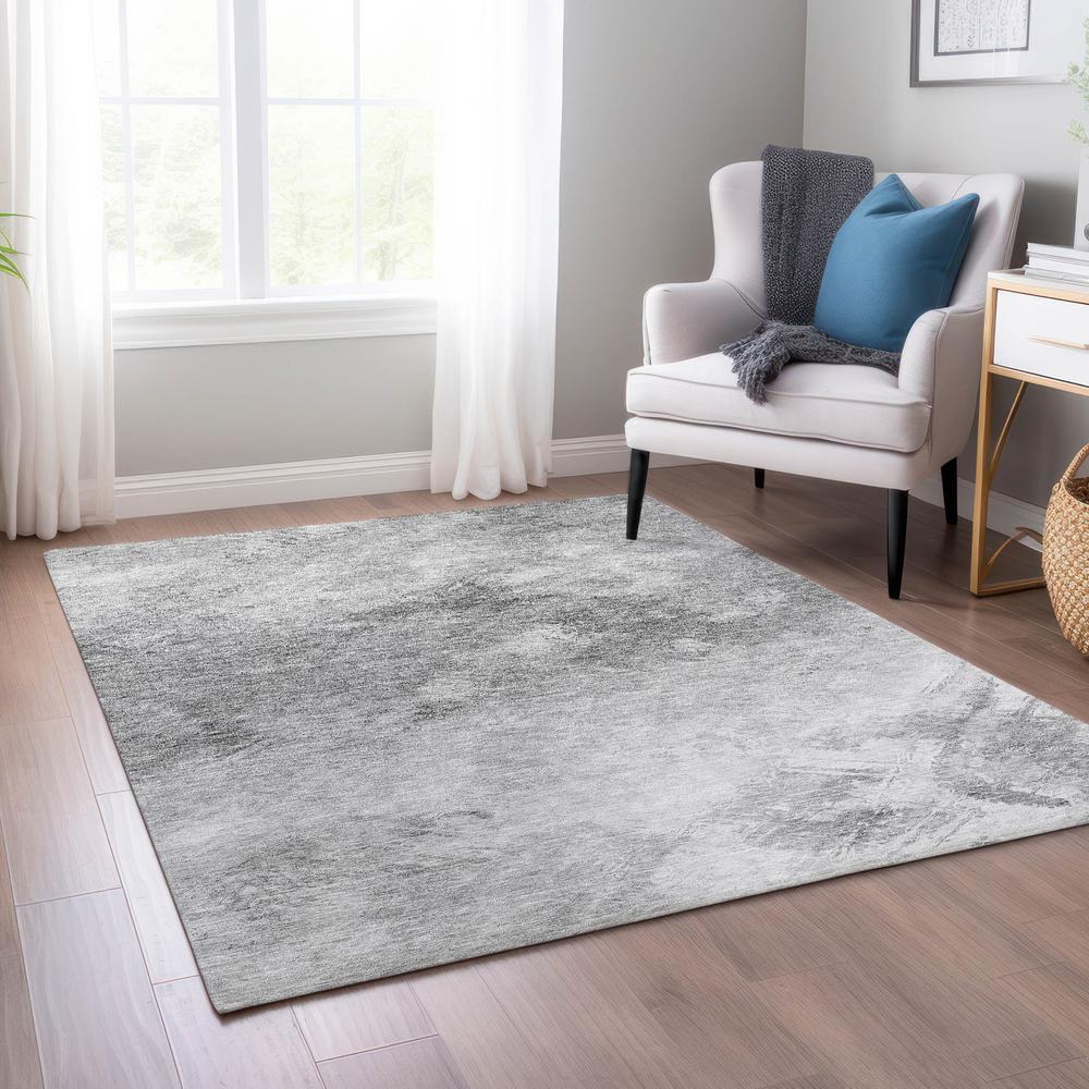 Chantille ACN590 Gray 5' x 7'6" Rug. Picture 6