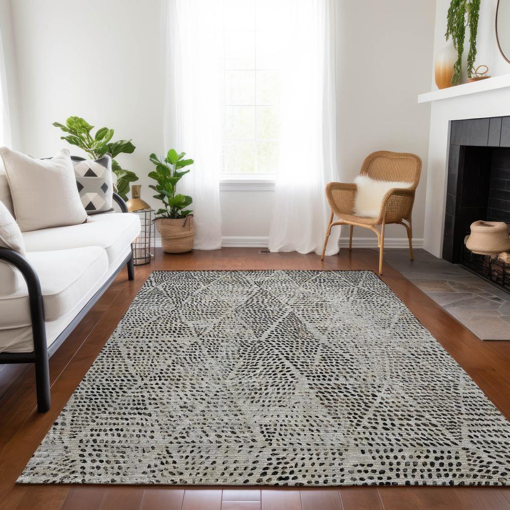 Chantille ACN591 Gray 5' x 7'6" Rug. Picture 7