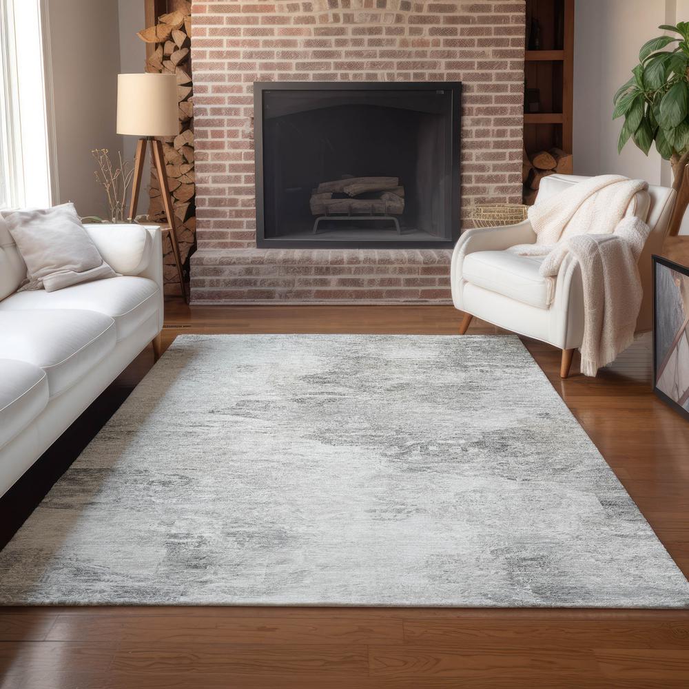 Chantille ACN592 Gray 5' x 7'6" Rug. Picture 6