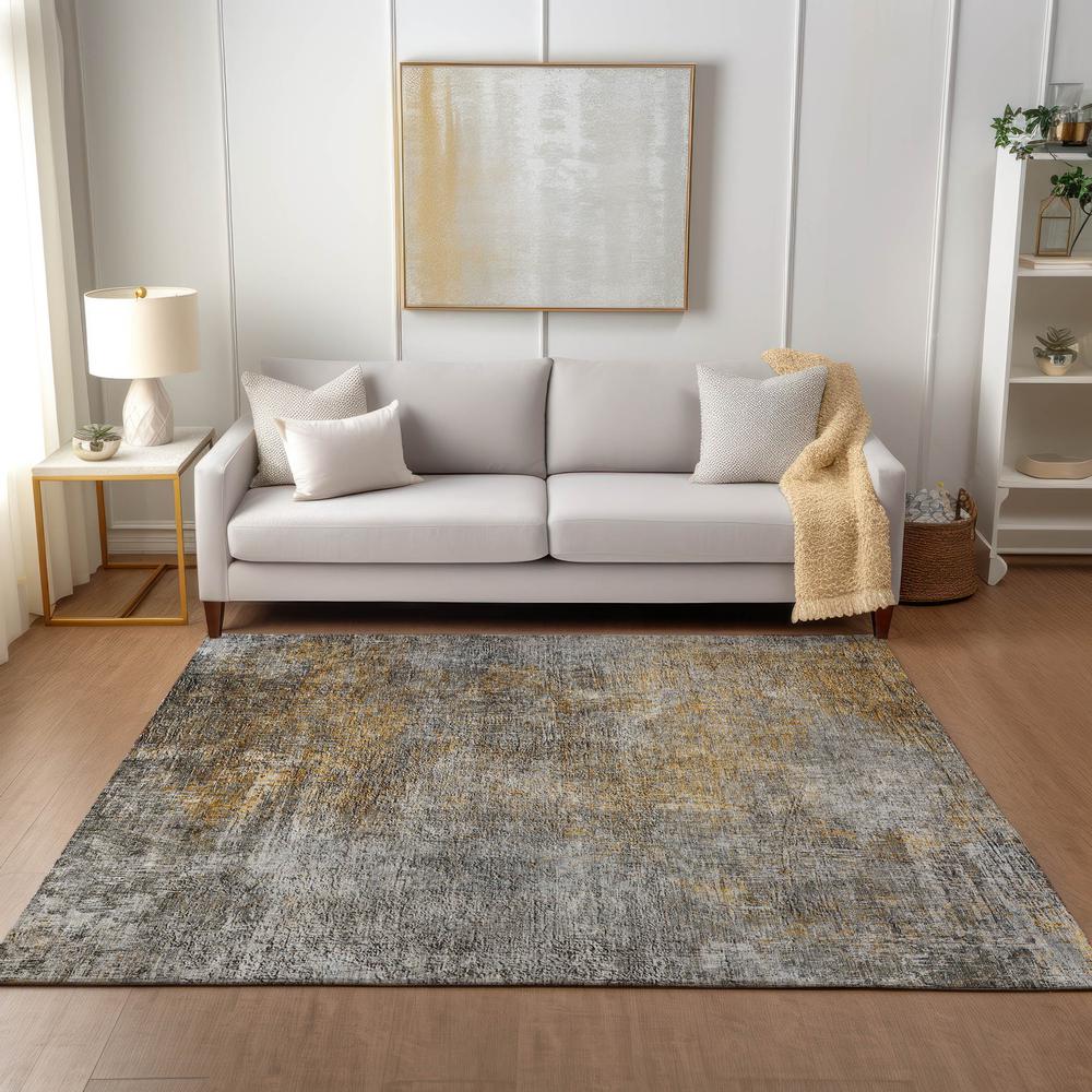 Chantille ACN593 Gray 5' x 7'6" Rug. Picture 6