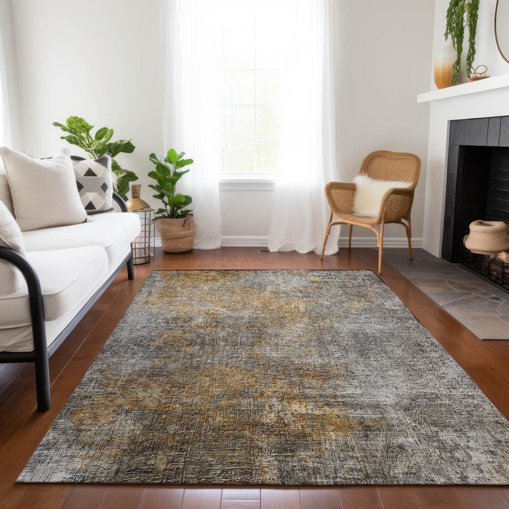 Chantille ACN593 Gray 5' x 7'6" Rug. Picture 7