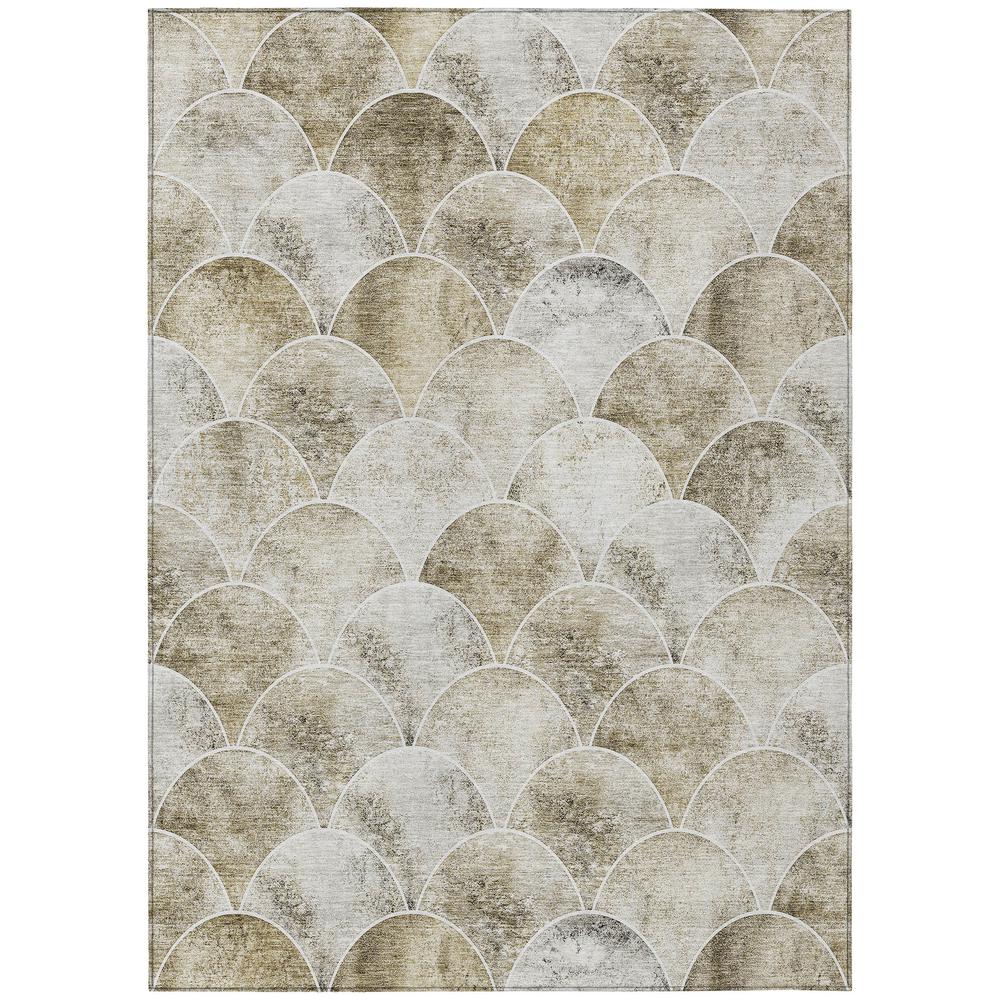 Chantille ACN594 Brown 5' x 7'6" Rug. Picture 1