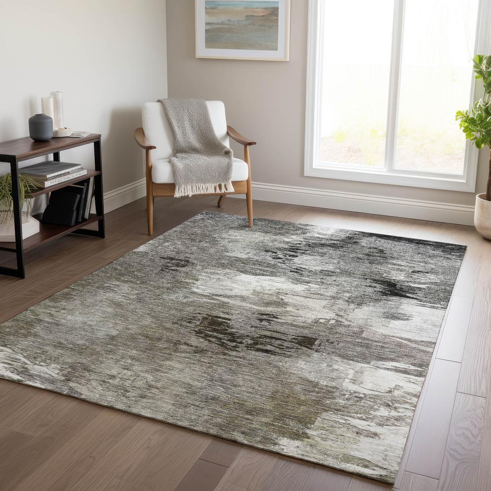 Chantille ACN597 Brown 5' x 7'6" Rug. Picture 6