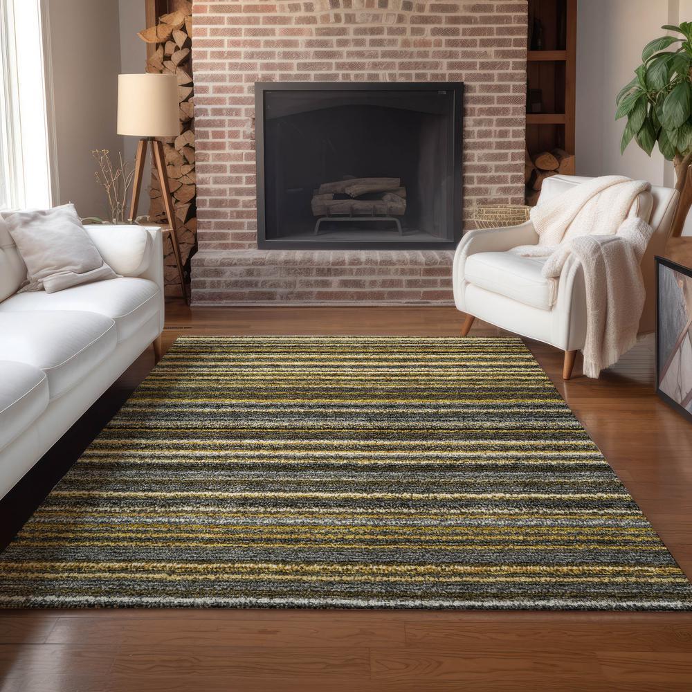 Chantille ACN598 Gold 5' x 7'6" Rug. Picture 6