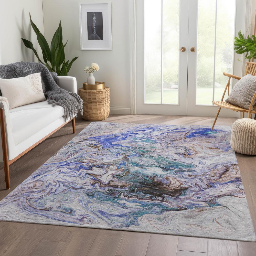 Chantille ACN603 Brown 5' x 7'6" Rug. Picture 6