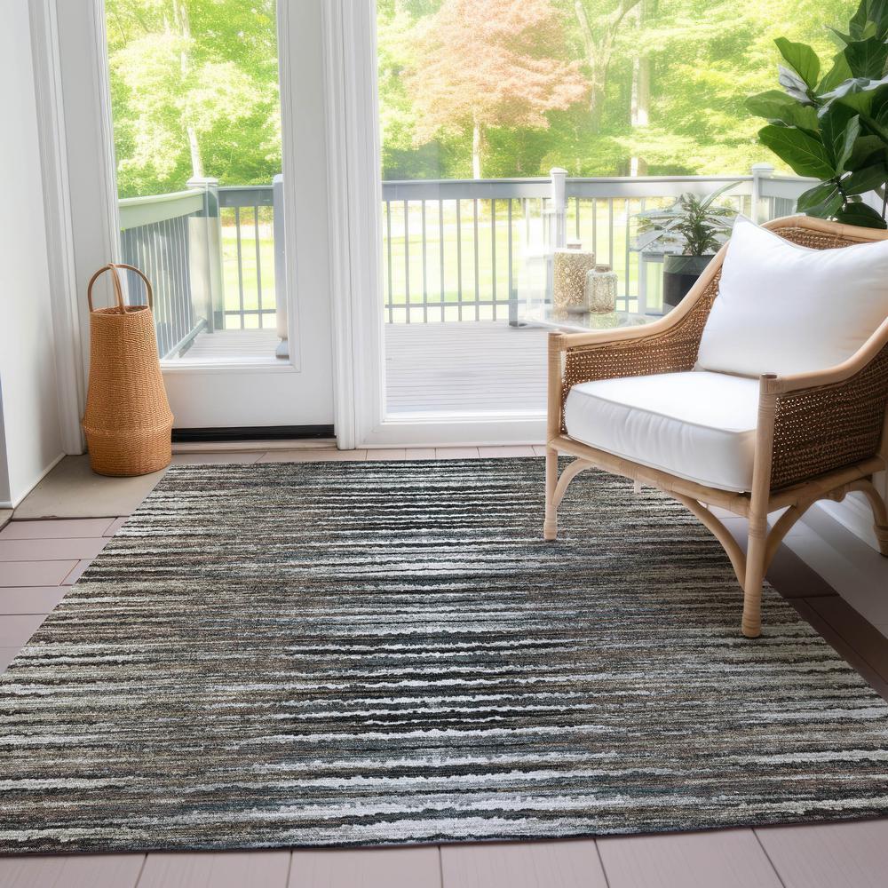 Chantille ACN604 Brown 5' x 7'6" Rug. Picture 7