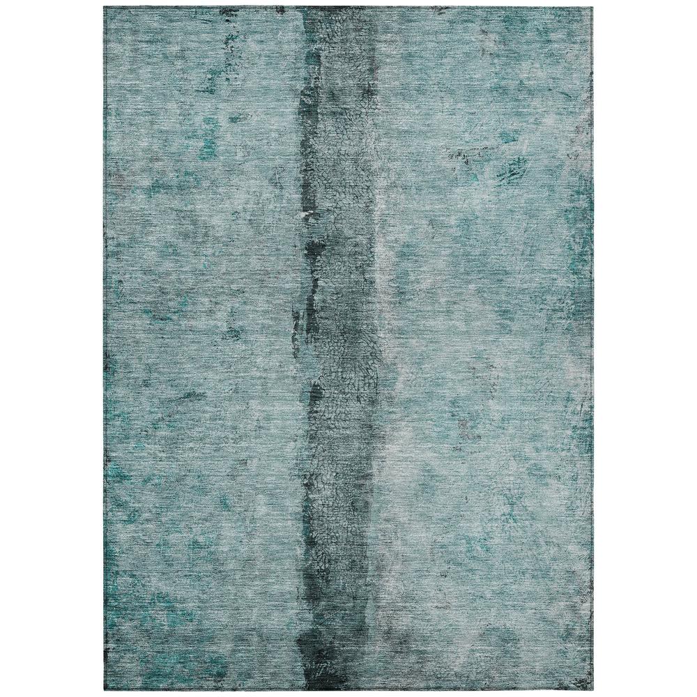Chantille ACN605 Teal 5' x 7'6" Rug. Picture 1