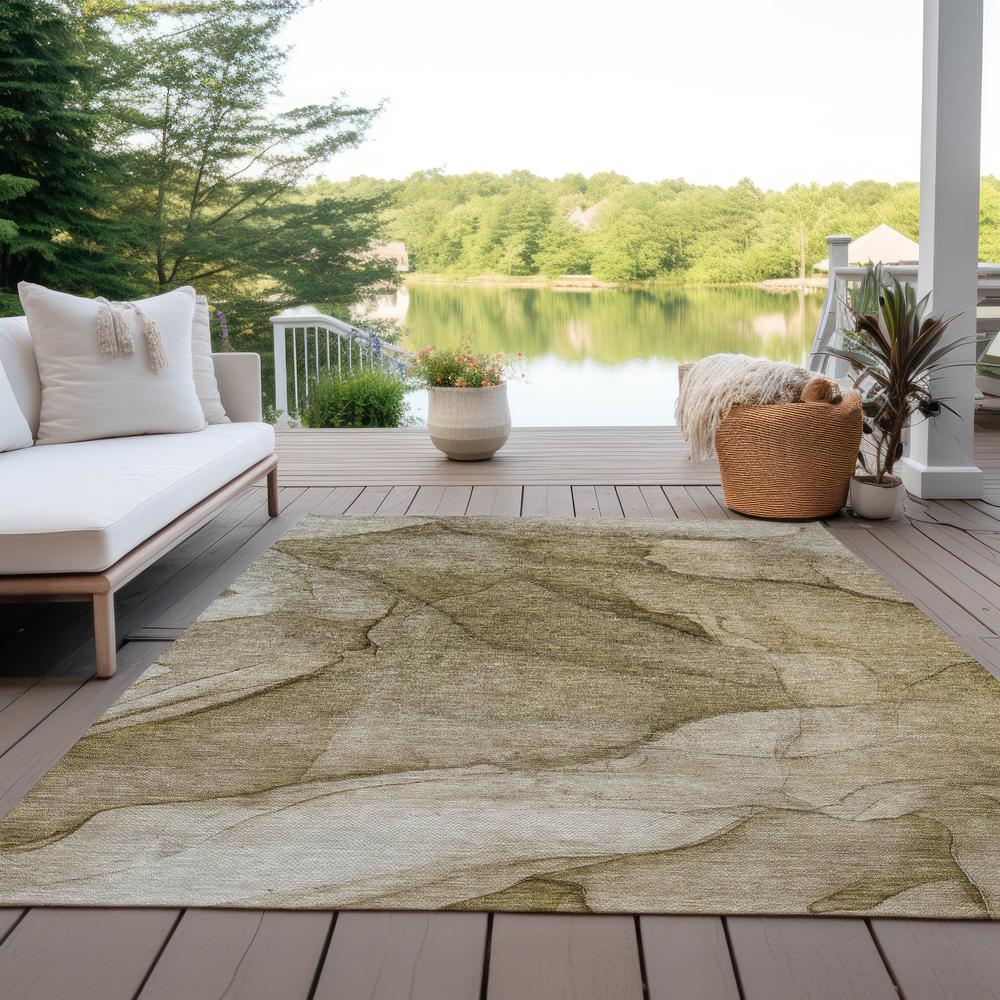 Chantille ACN607 Brown 3' x 5' Rug. Picture 8