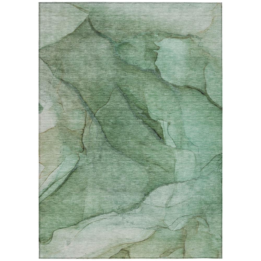 Chantille ACN607 Green 5' x 7'6" Rug. Picture 1